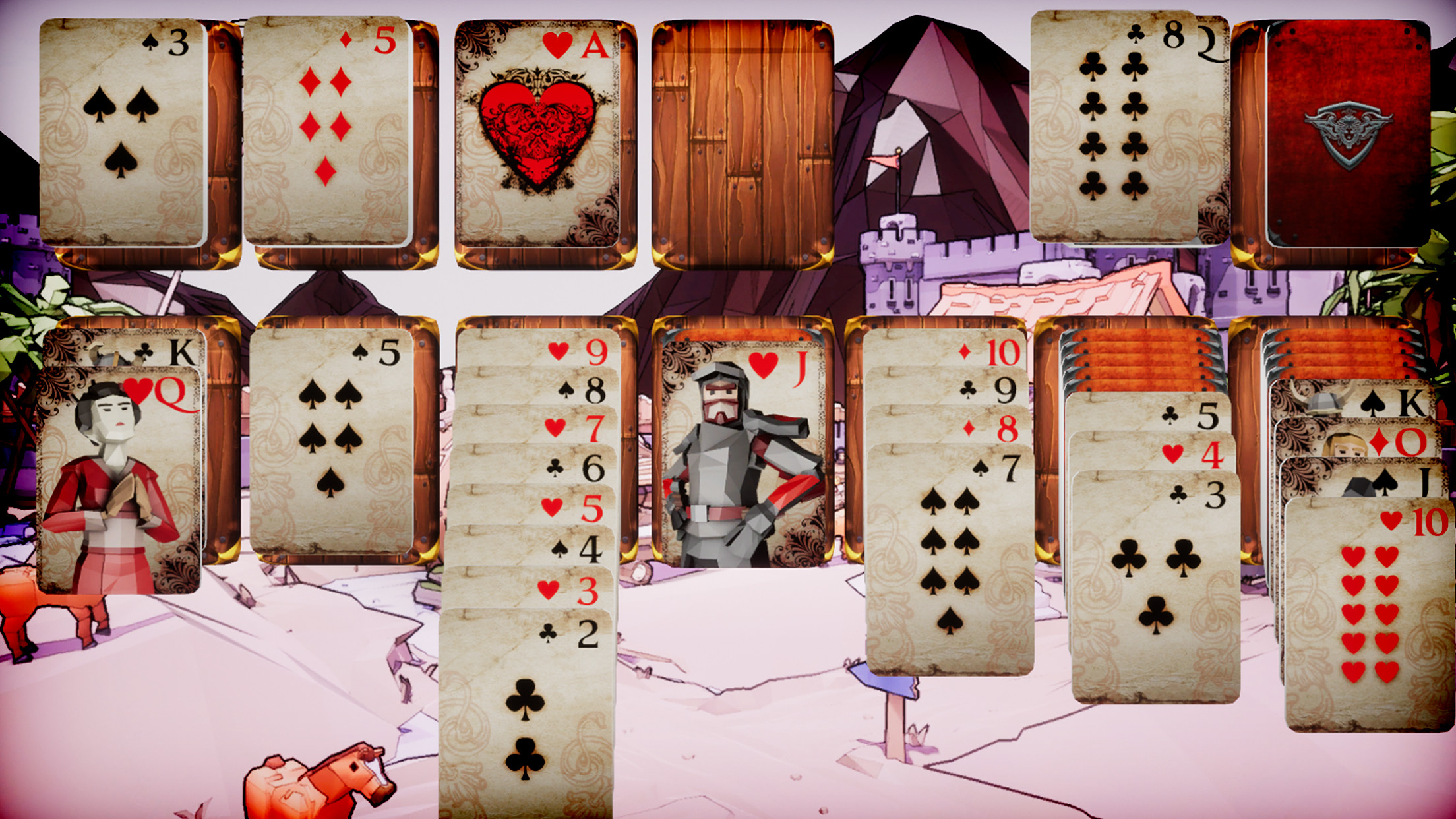 Solitaire Knights screenshot 1