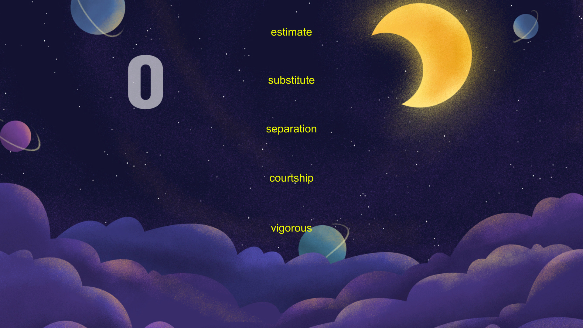 Word Typing Game screenshot 1
