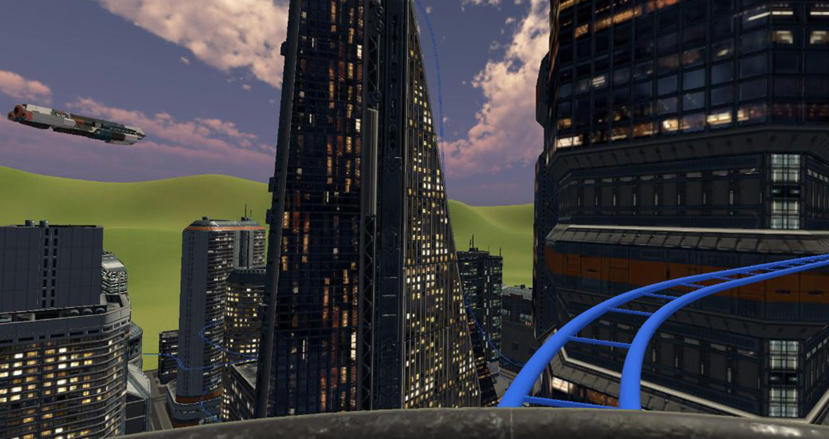 Future City Coaster screenshot 3