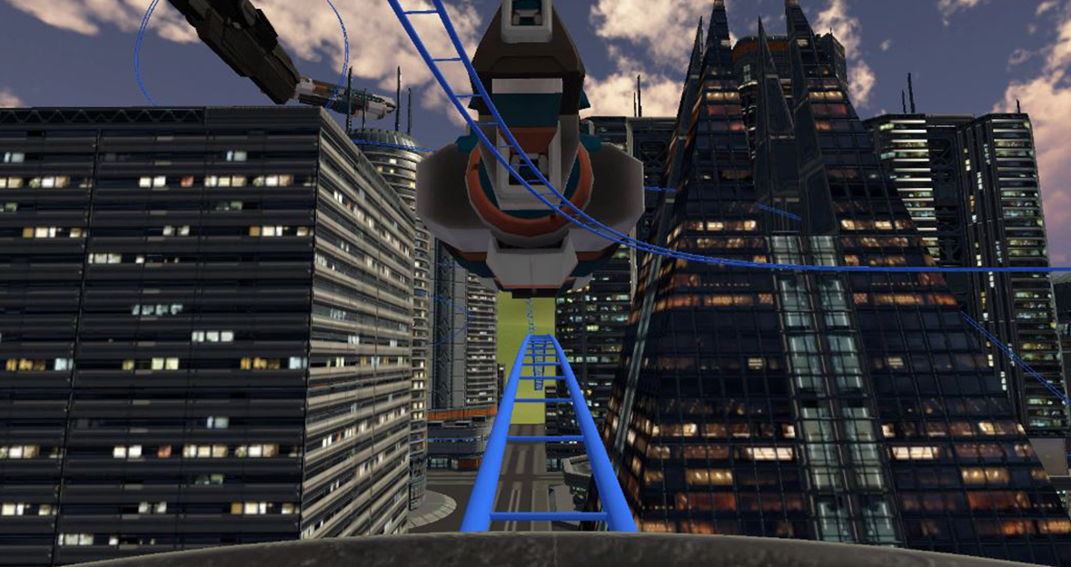 Future City Coaster screenshot 4