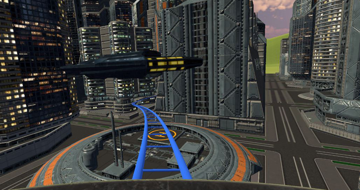 Future City Coaster screenshot 5
