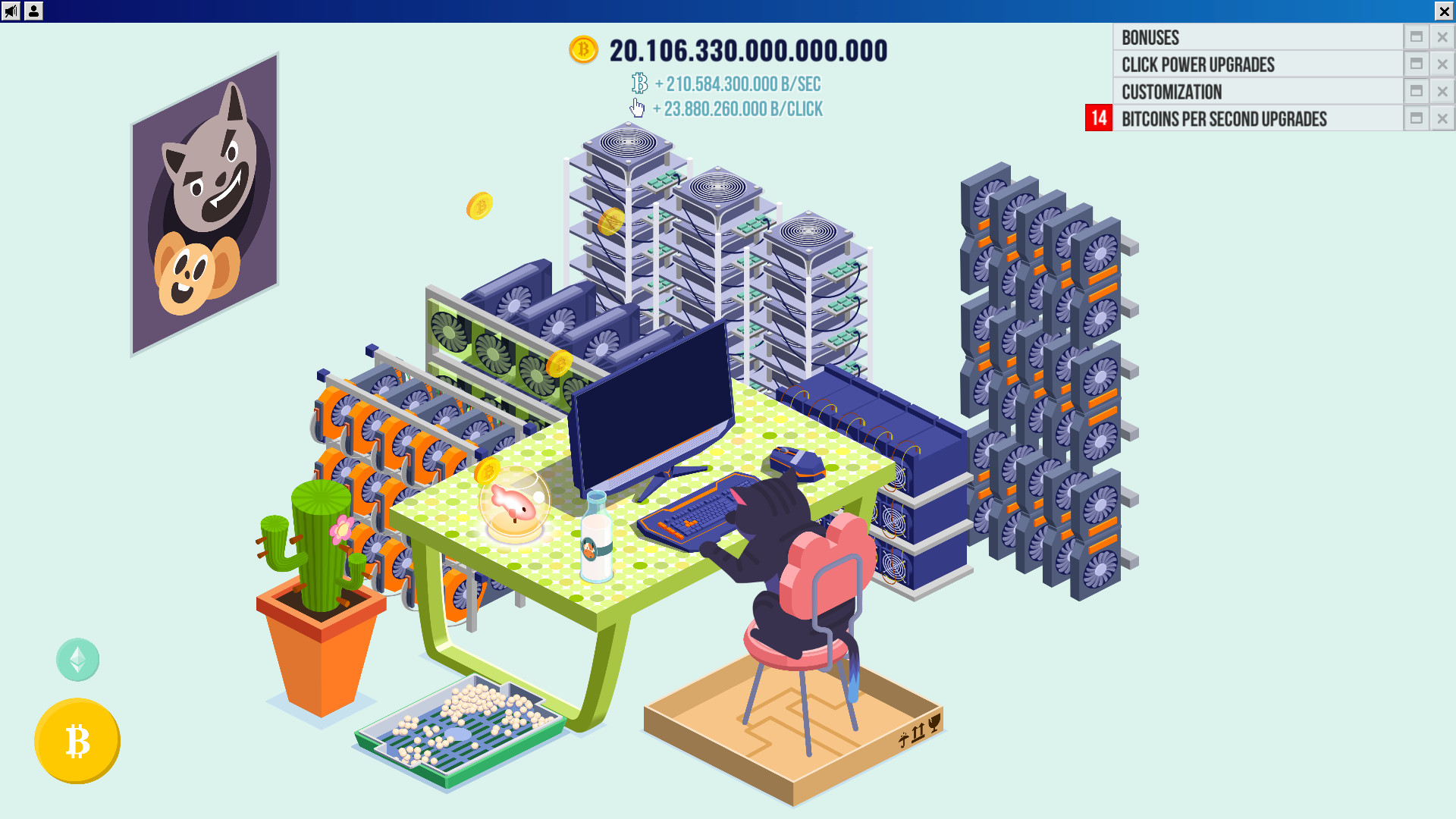 Cryptocurrency Clicker screenshot 2