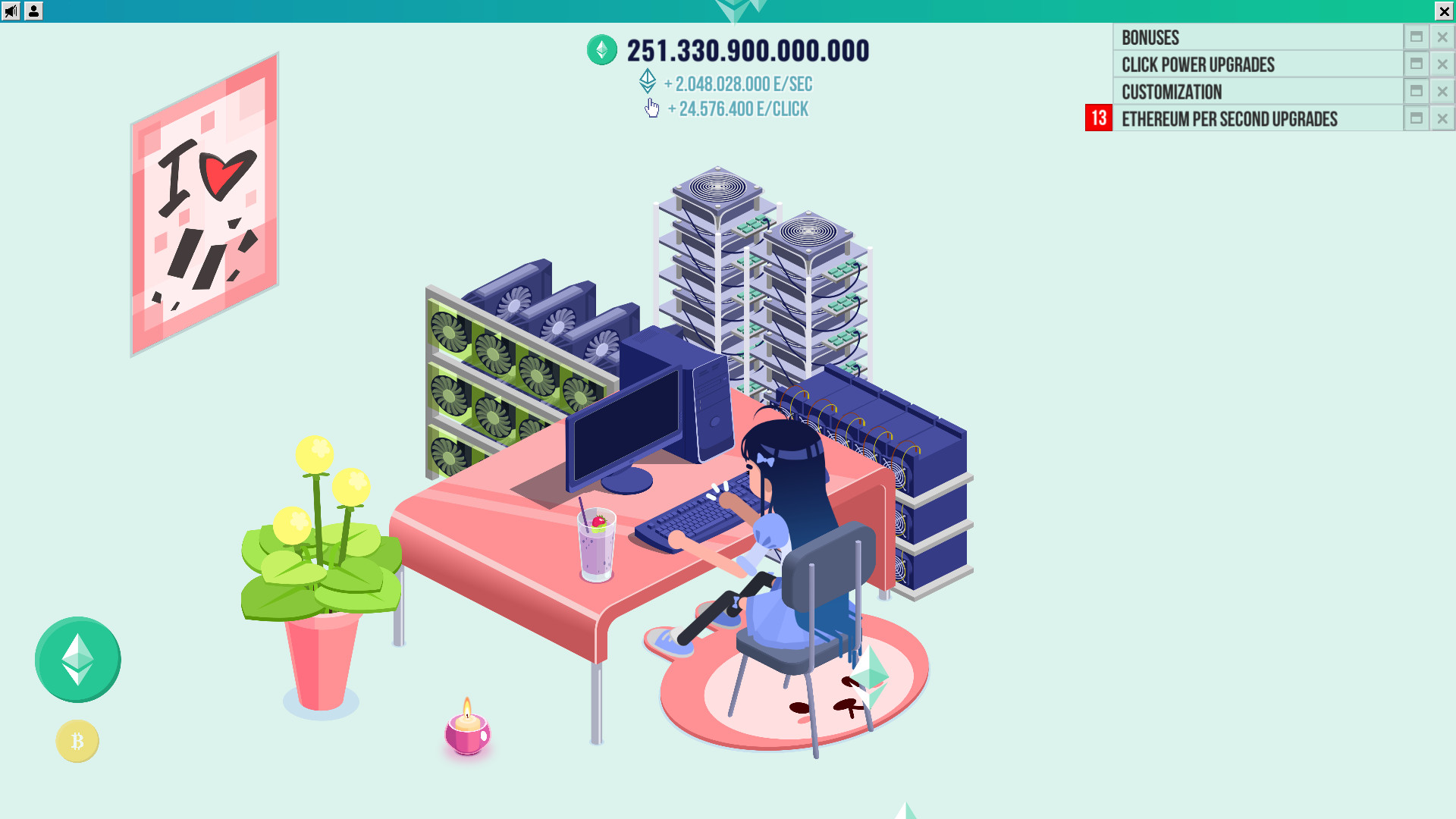 Cryptocurrency Clicker screenshot 1