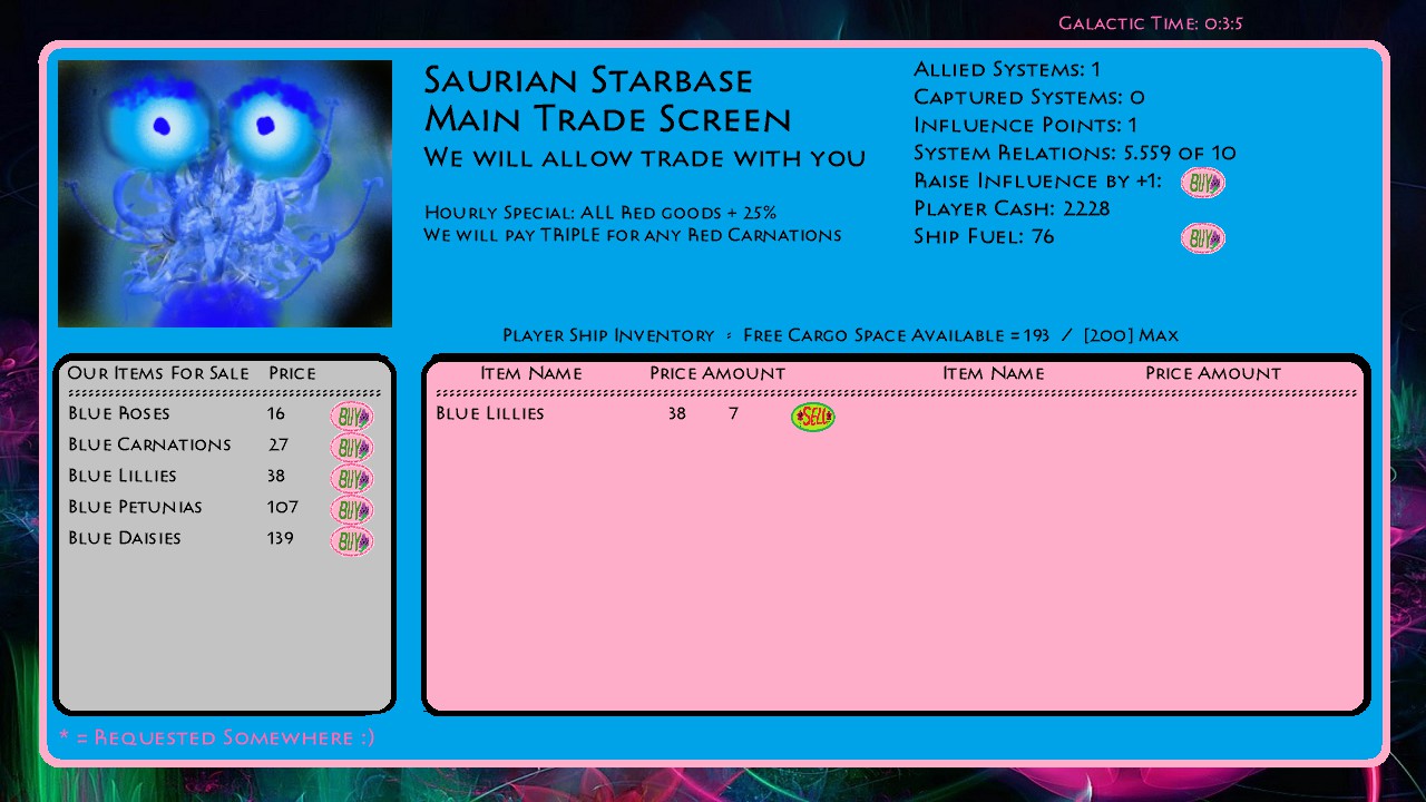 Space Flowers screenshot 6
