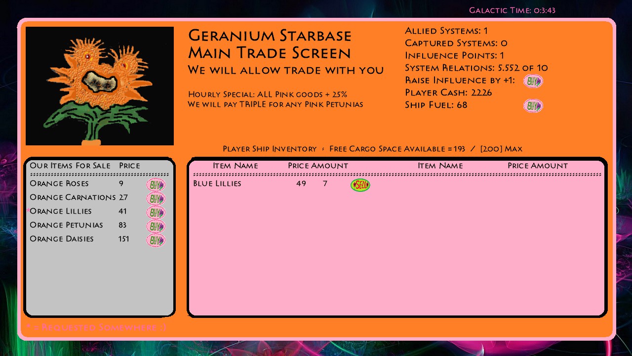 Space Flowers screenshot 11