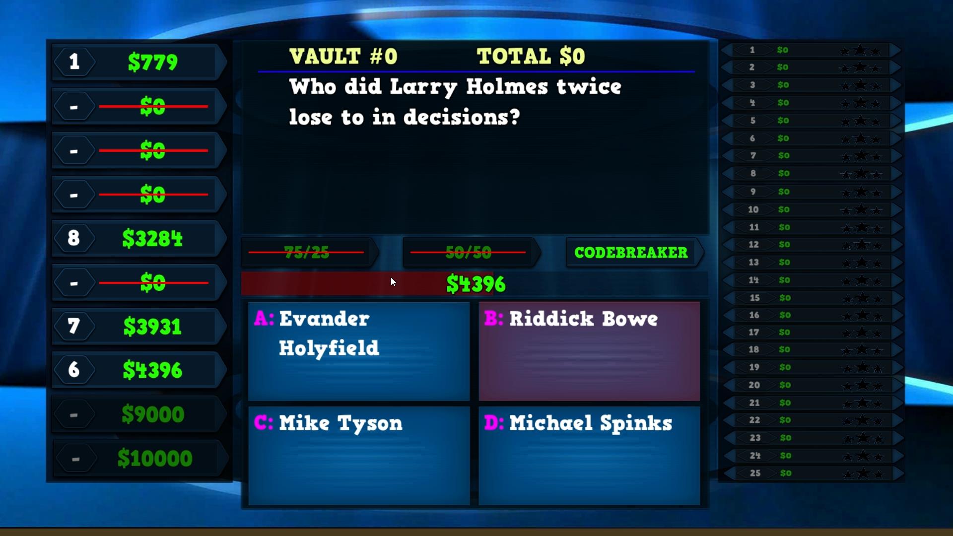 Trivia Vault: Boxing Trivia screenshot 5