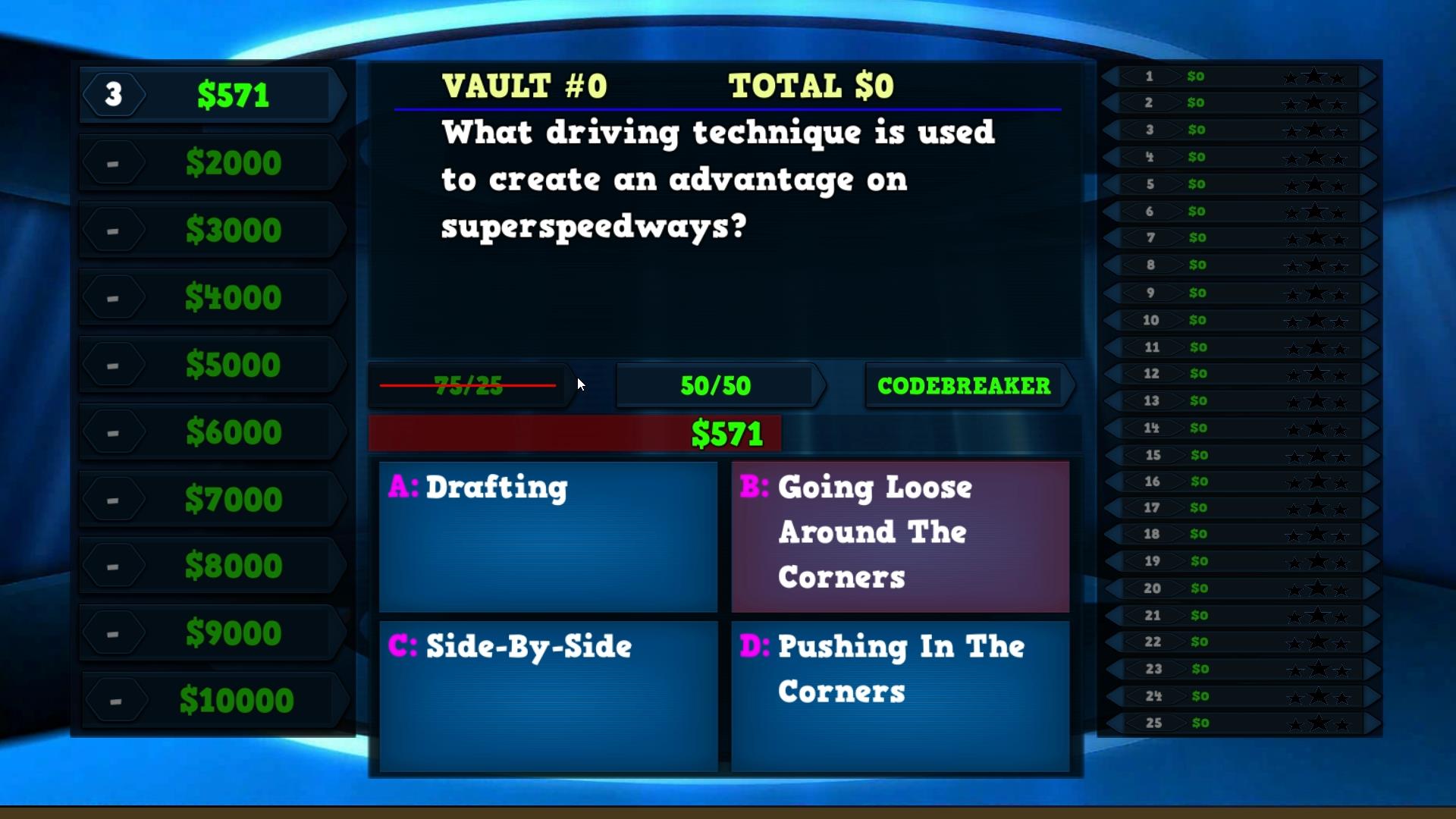 Trivia Vault: Auto Racing Trivia screenshot 3