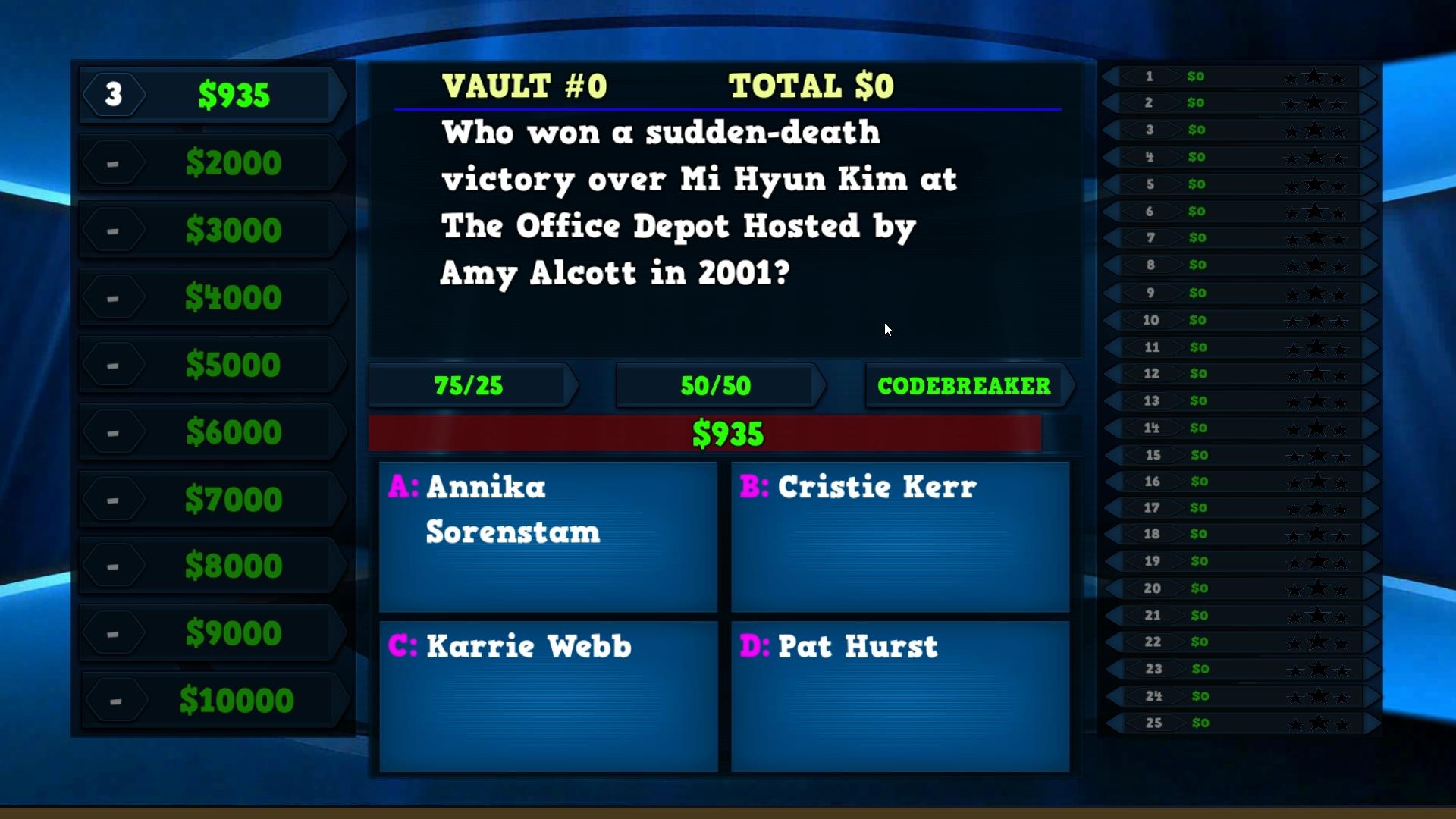 Trivia Vault: Golf Trivia screenshot 2