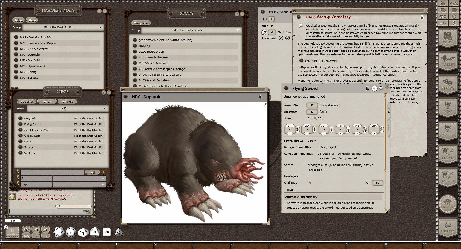 Fantasy Grounds - Eldritch Lairs (5E) screenshot 6
