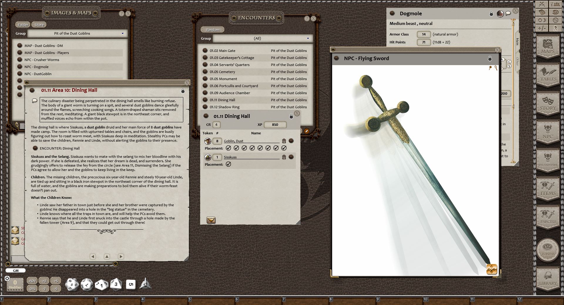 Fantasy Grounds - Eldritch Lairs (5E) screenshot 5