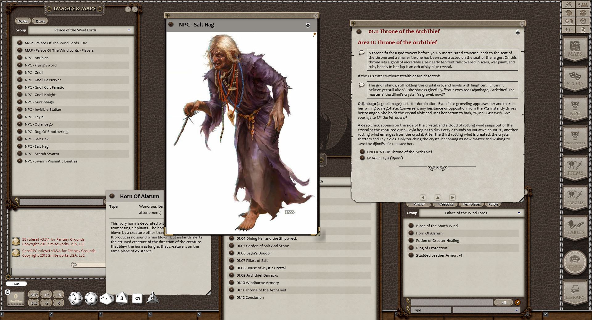 Fantasy Grounds - Eldritch Lairs (5E) screenshot 2