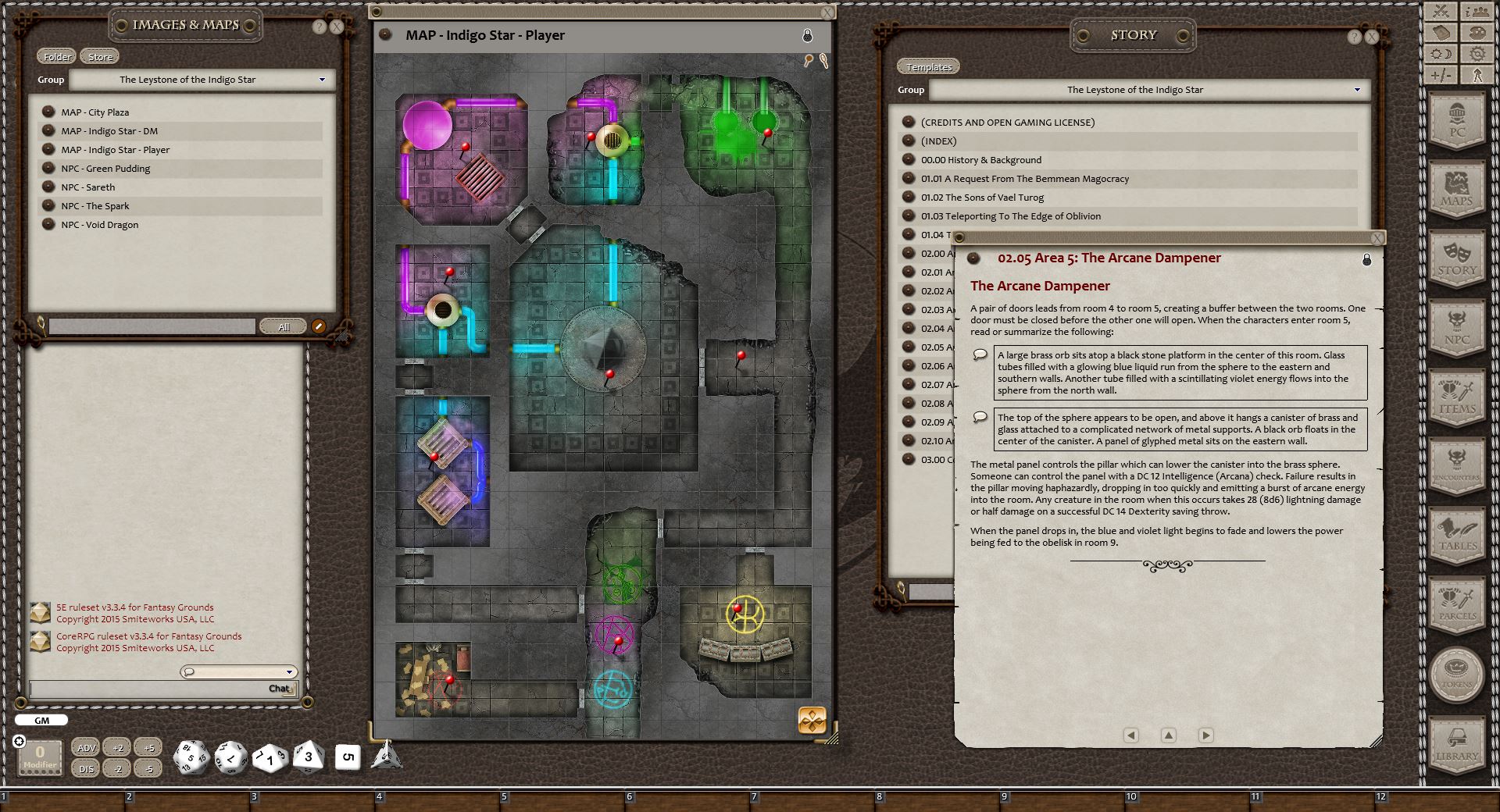 Fantasy Grounds - Eldritch Lairs (5E) screenshot 9