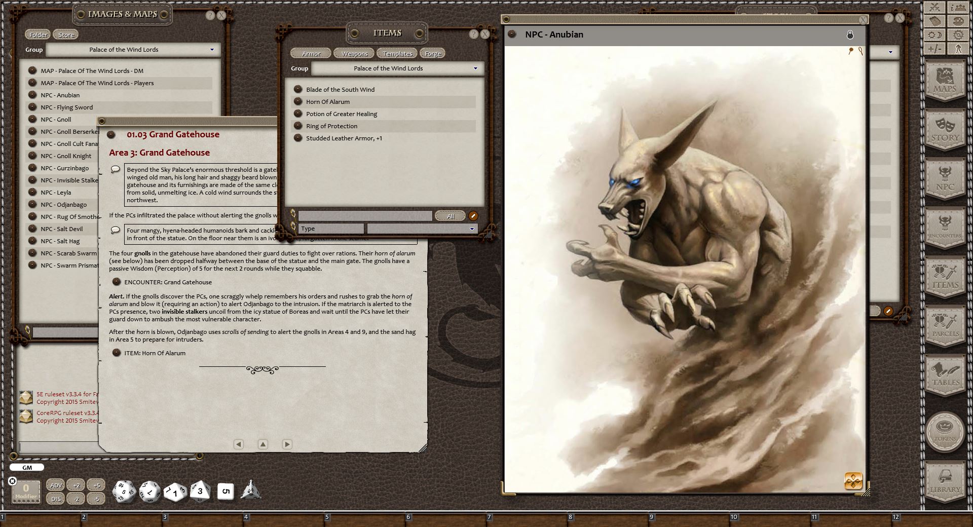 Fantasy Grounds - Eldritch Lairs (5E) screenshot 1