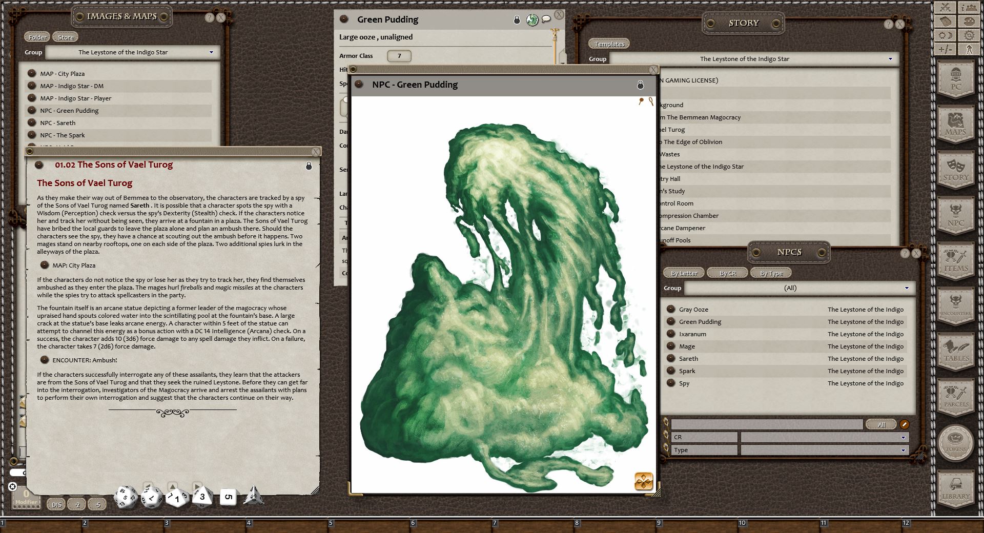Fantasy Grounds - Eldritch Lairs (5E) screenshot 8