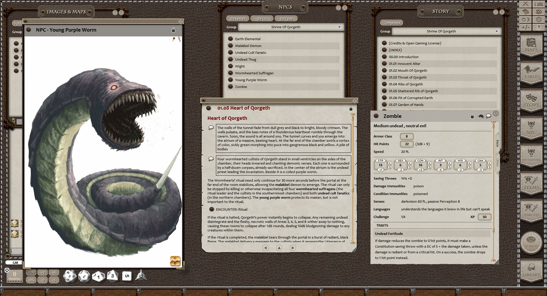 Fantasy Grounds - Eldritch Lairs (5E) screenshot 14