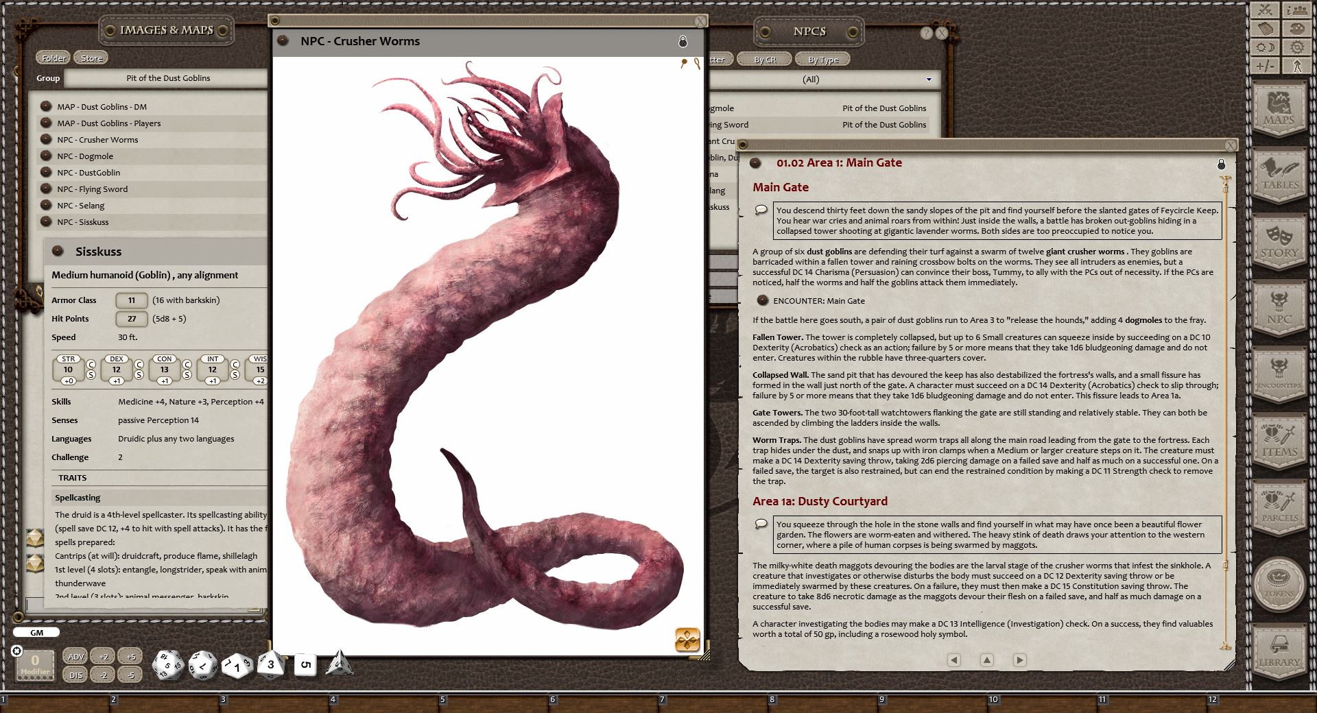 Fantasy Grounds - Eldritch Lairs (5E) screenshot 7