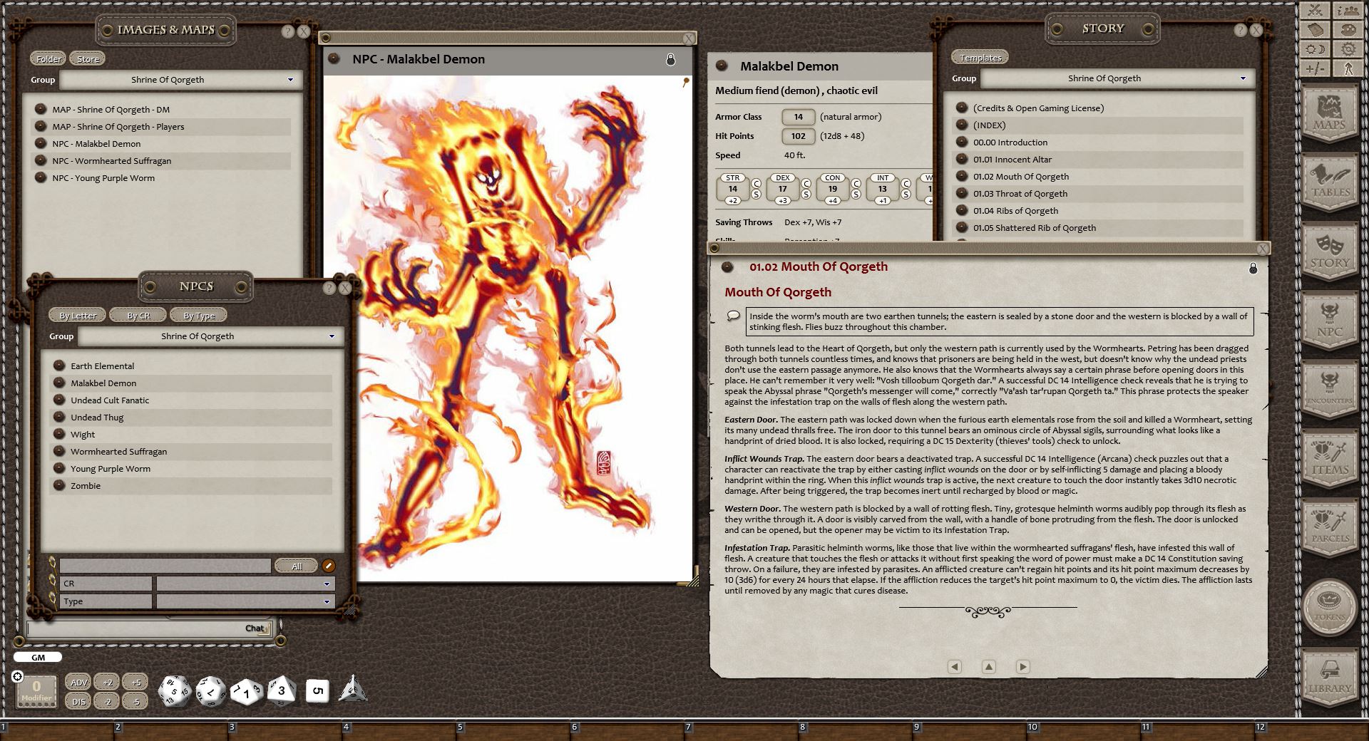 Fantasy Grounds - Eldritch Lairs (5E) screenshot 13