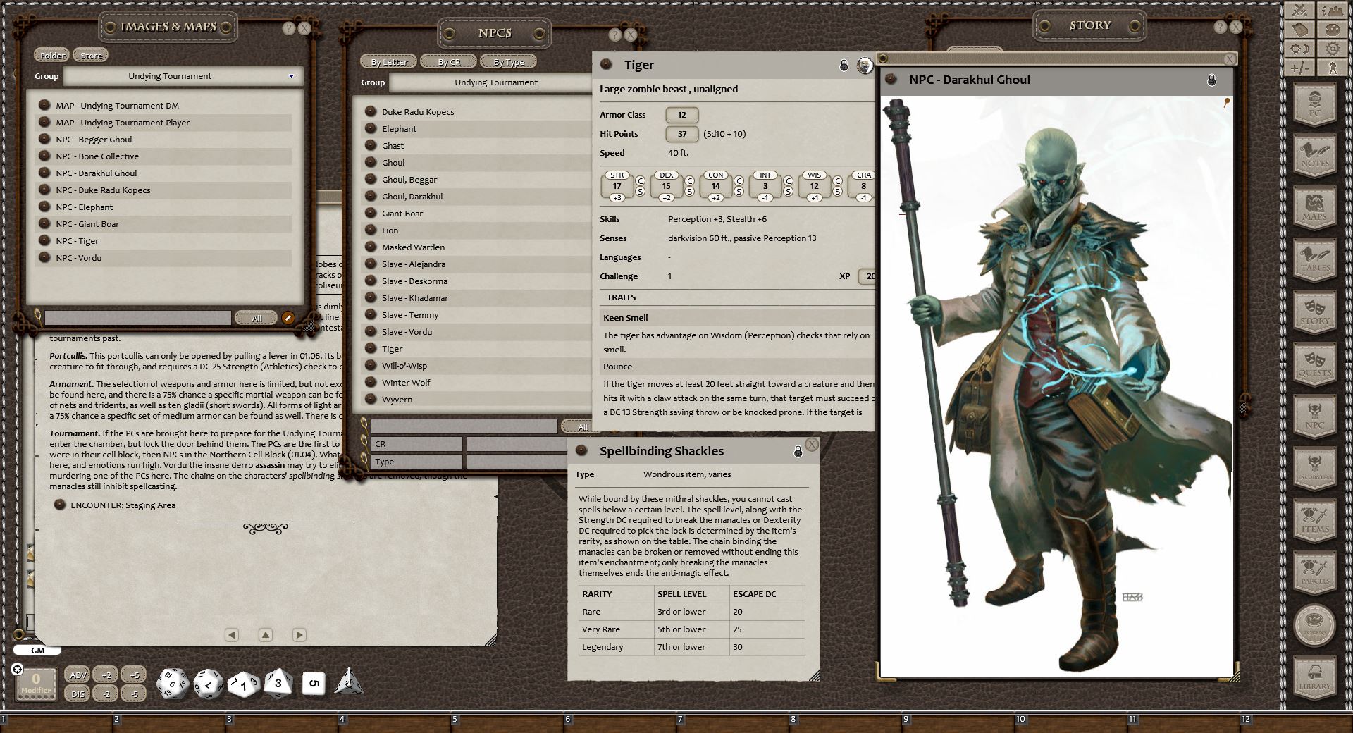 Fantasy Grounds - Eldritch Lairs (5E) screenshot 15
