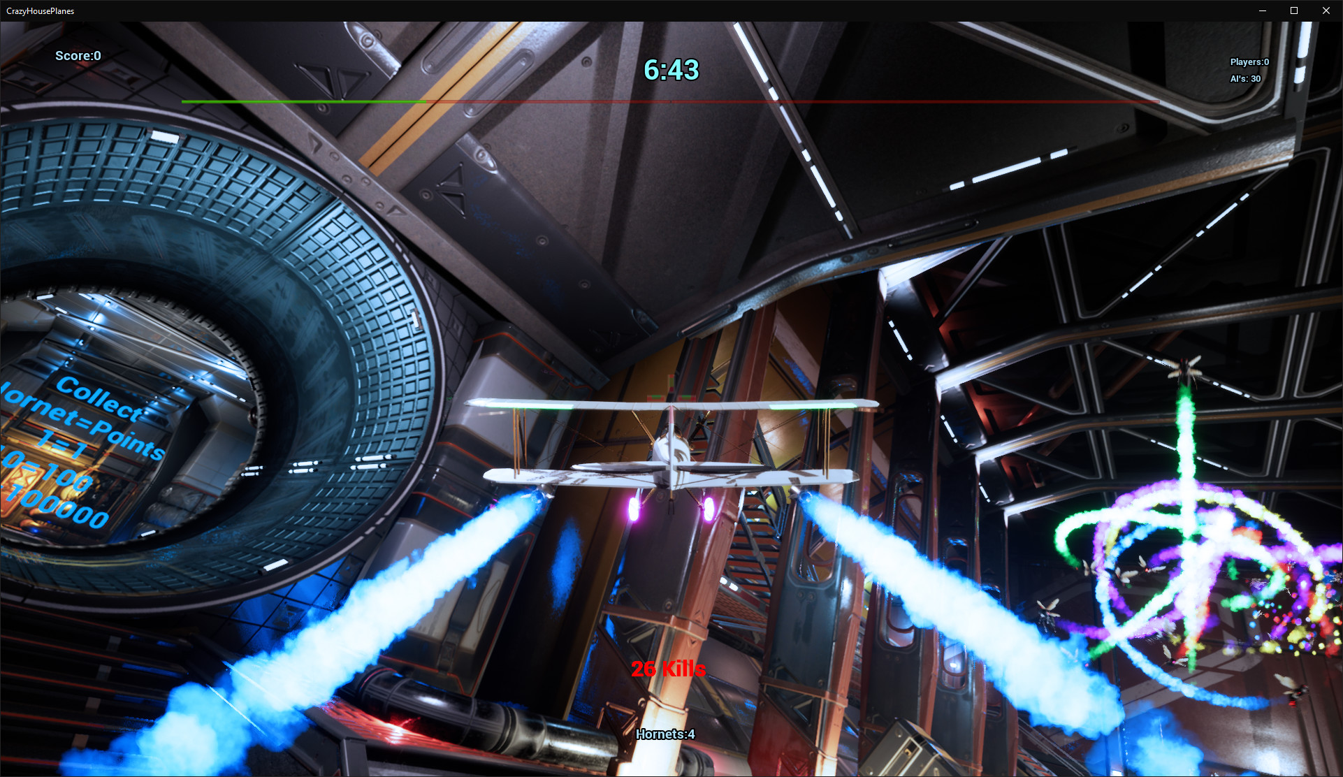 CrazyHousePlanes screenshot 1