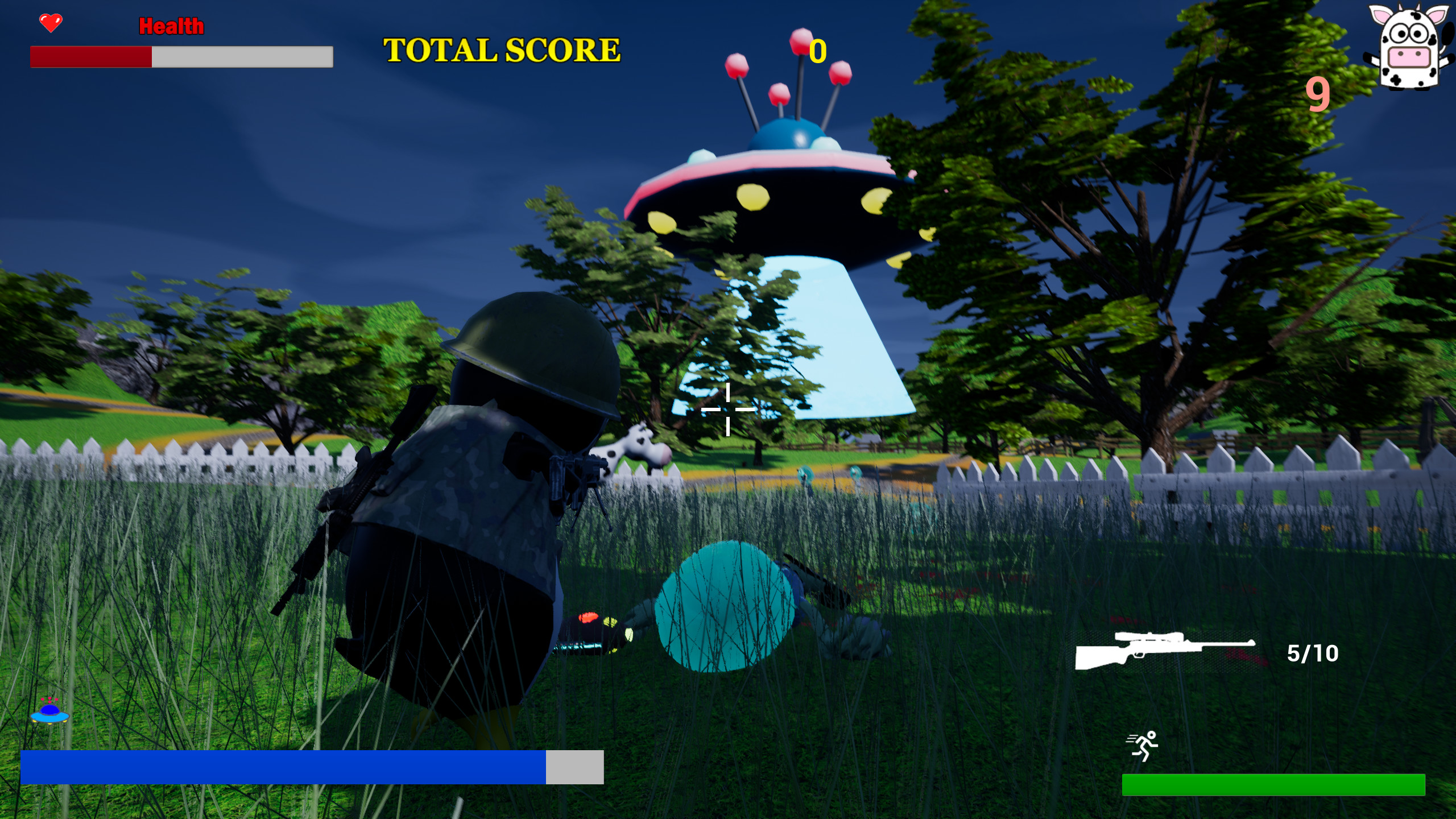 Lucky VS Aliens screenshot 2