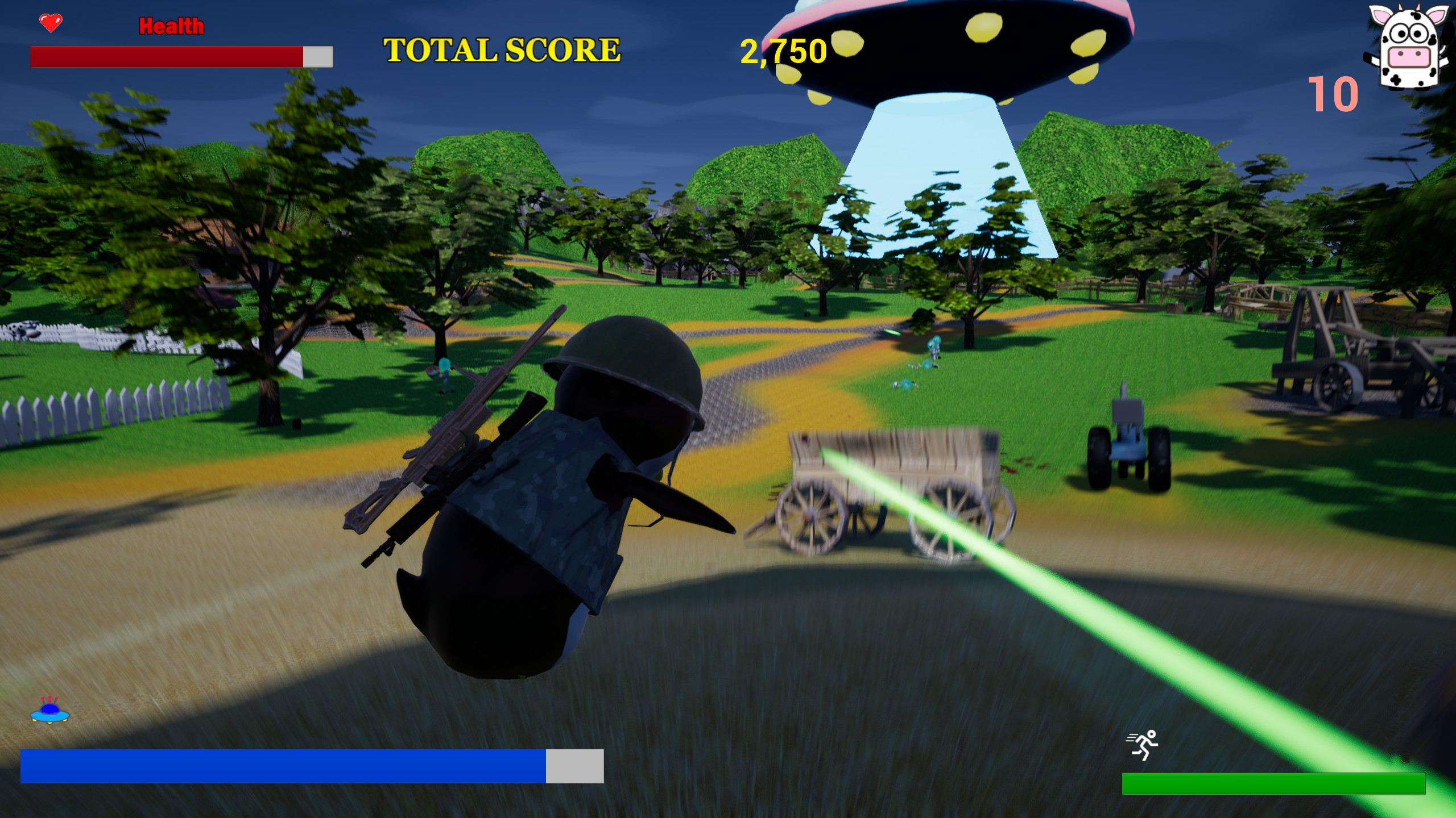 Lucky VS Aliens screenshot 6