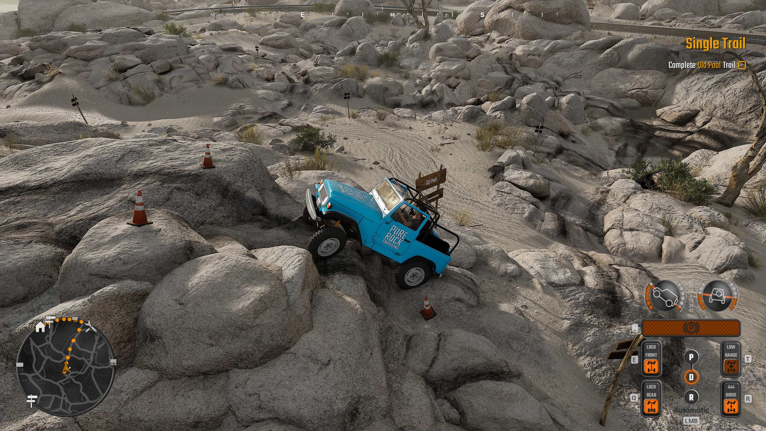 Pure Rock Crawling screenshot 1
