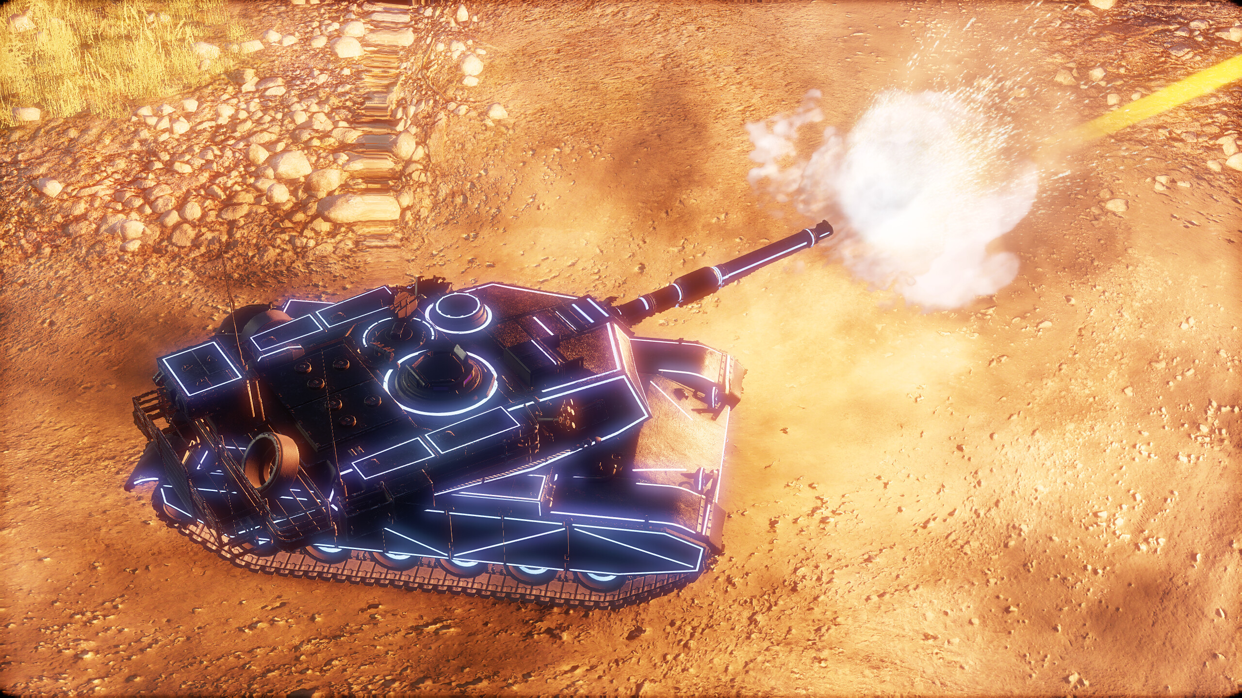 Armored Warfare - M60-2000 NEON screenshot 3