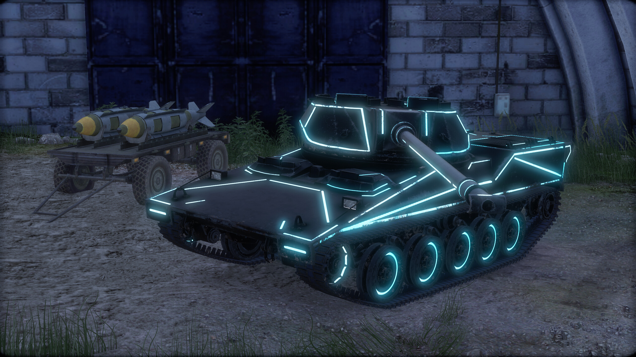Armored Warfare - RDF-LT Skin Neon screenshot 3