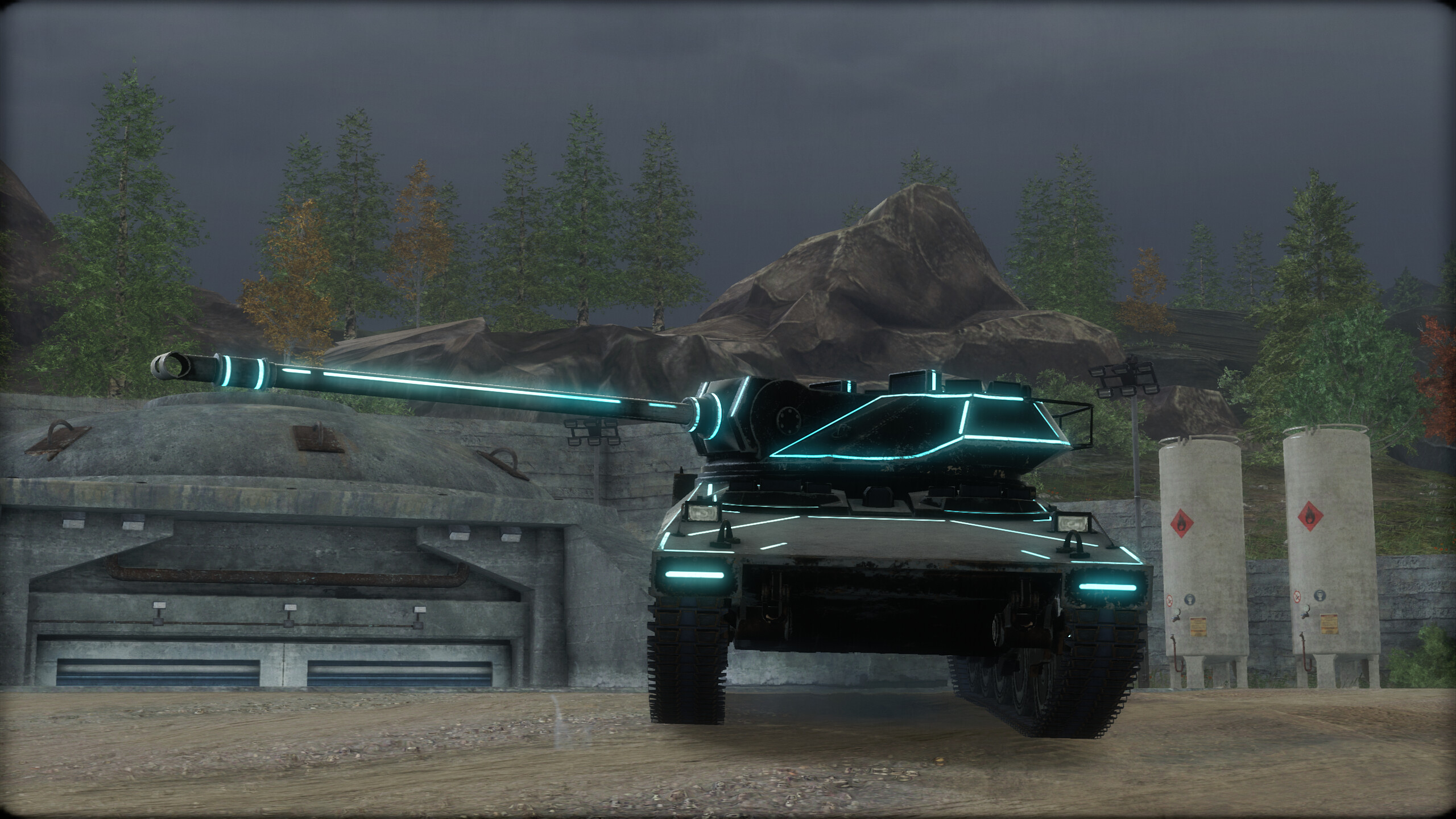 Armored Warfare - RDF-LT Skin Neon screenshot 7