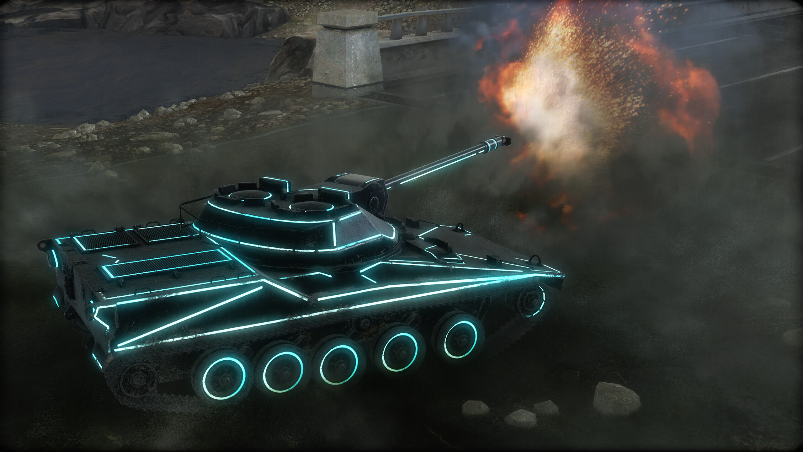 Armored Warfare - RDF-LT Skin Neon screenshot 8
