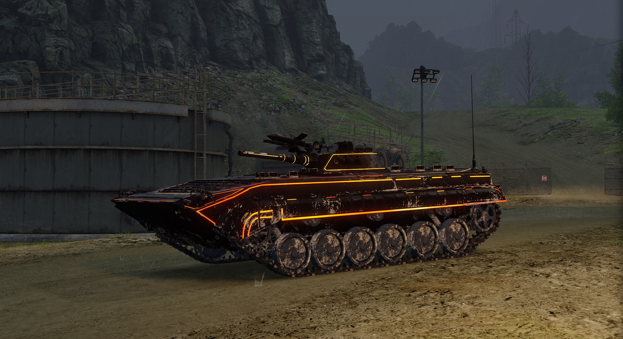 Armored Warfare - ZBD-86 Neon screenshot 4