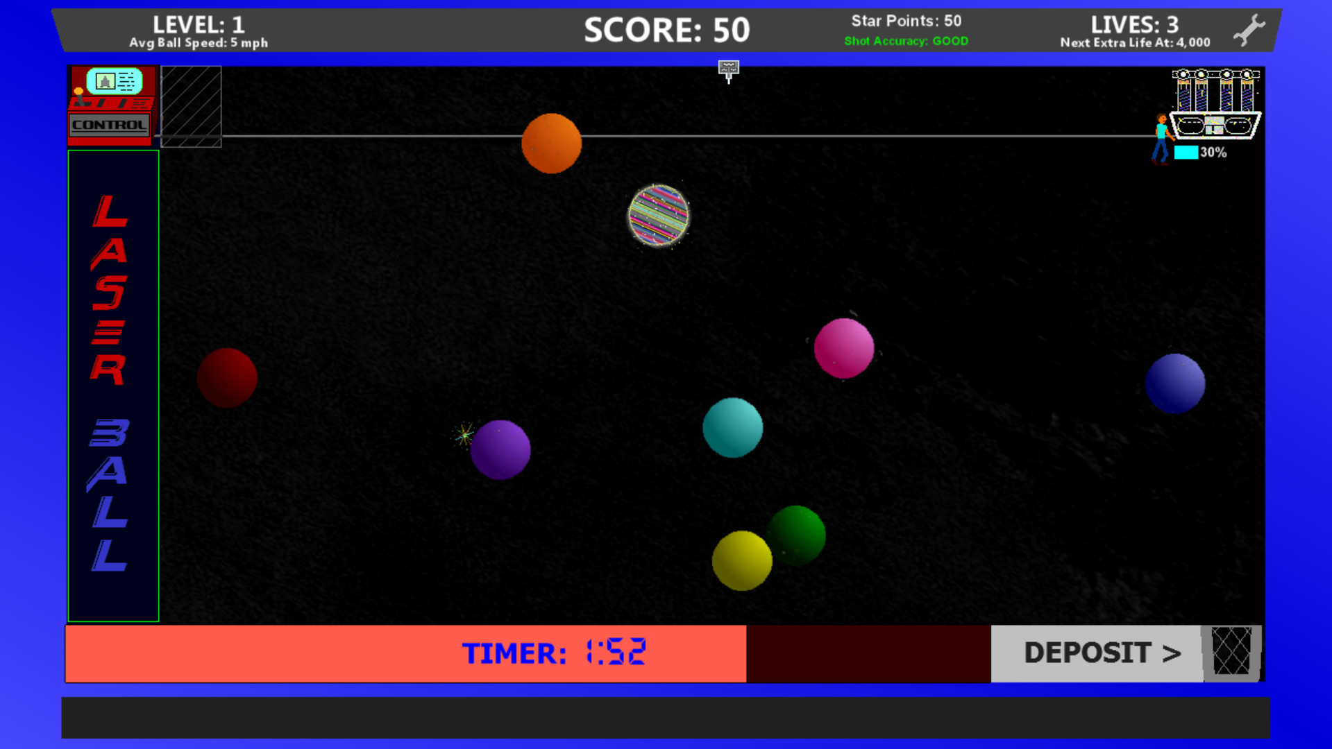 Laser Ball screenshot 3
