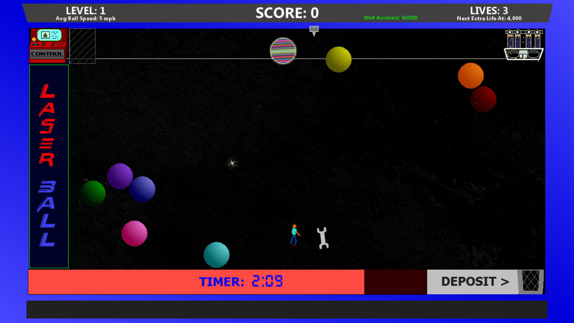 Laser Ball screenshot 2