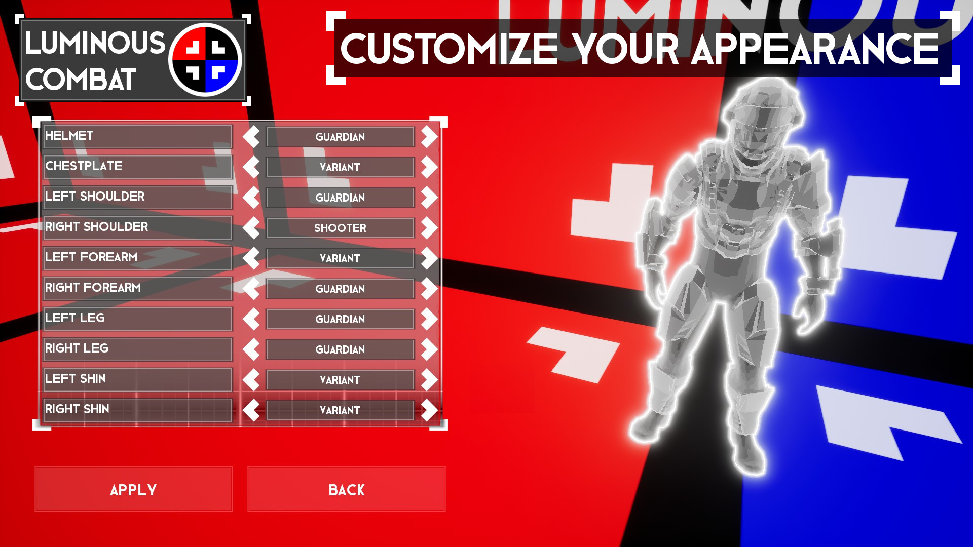 Luminous Combat screenshot 1