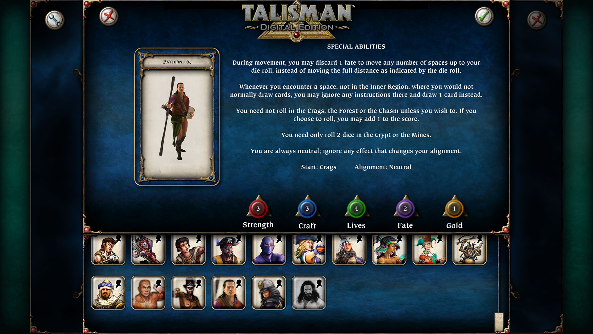 Talisman - Character Pack #18 Pathfinder screenshot 1