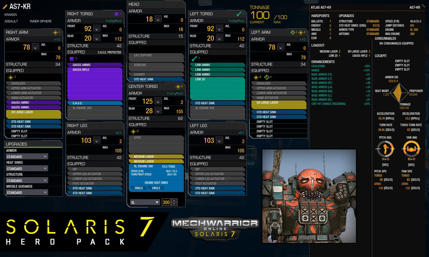 MechWarrior Online™ Solaris 7 Heroes Starter Pack screenshot 3