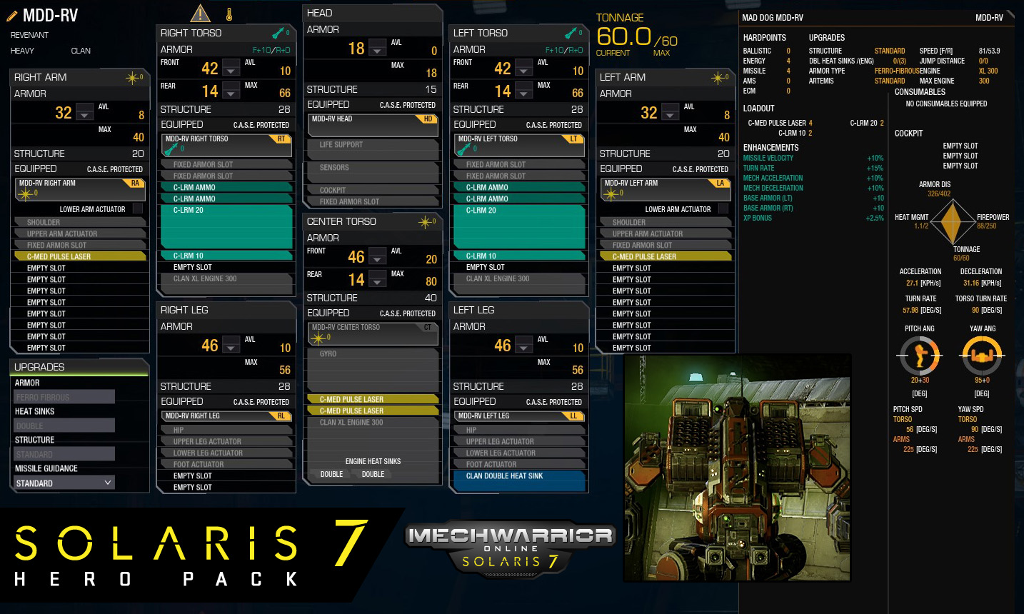 MechWarrior Online™ Solaris 7 Heroes Starter Pack screenshot 15
