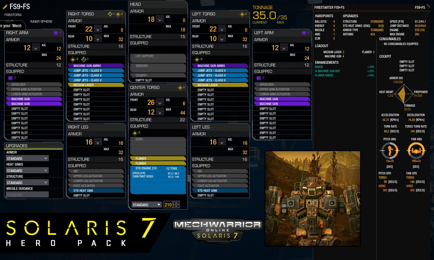 MechWarrior Online™ Solaris 7 Heroes Starter Pack screenshot 9