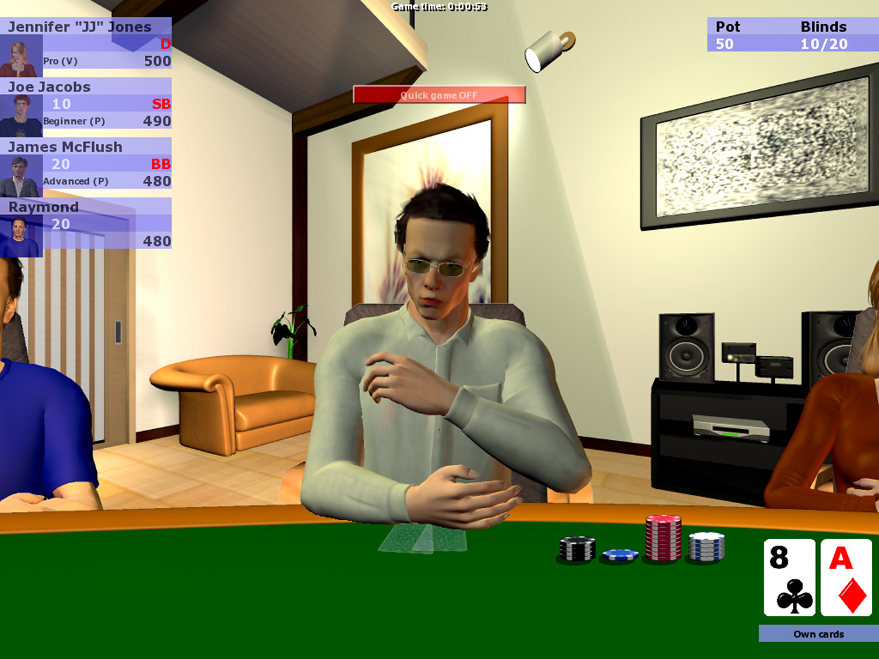 Poker Simulator screenshot 2