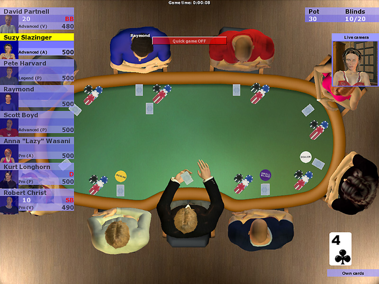 Poker Simulator screenshot 1