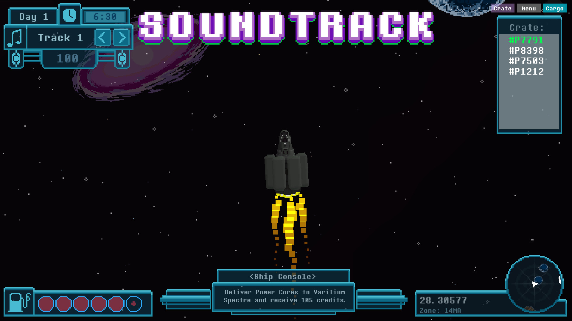 Galactic Delivery Soundtrack screenshot 1