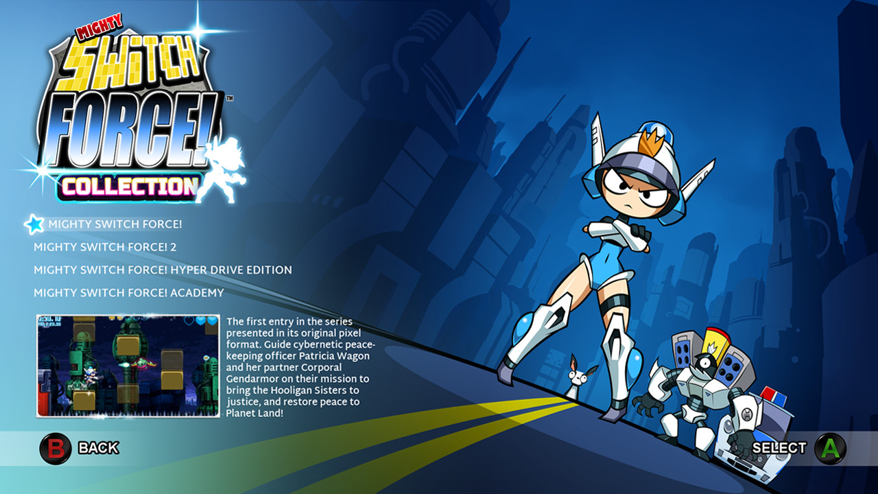 Mighty Switch Force! Collection screenshot 1