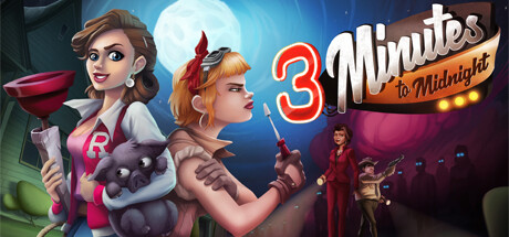 3 Minutes to Midnight - A Comedy Graphic Adventure Cover Image