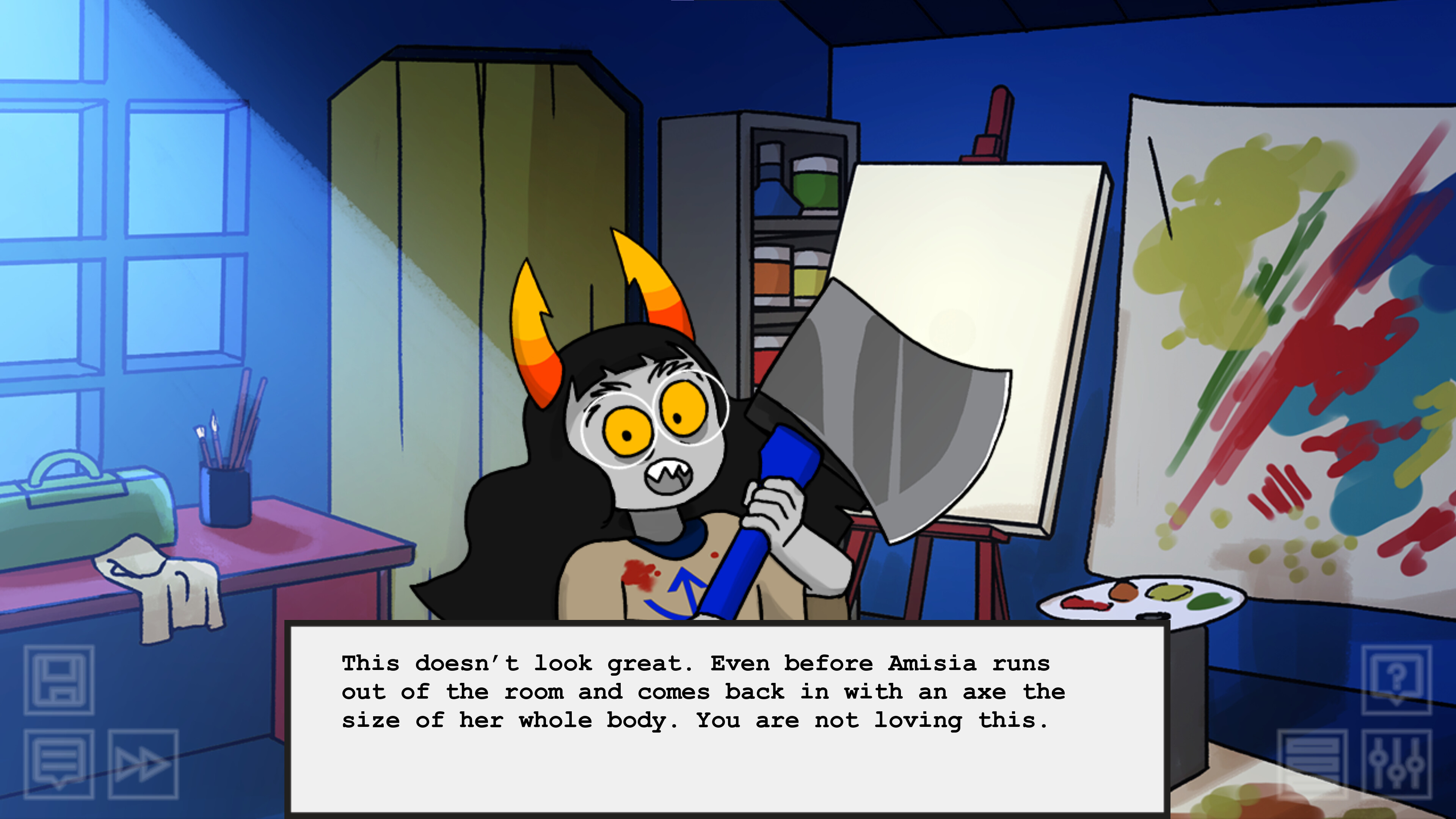 Hiveswap Friendsim screenshot 1
