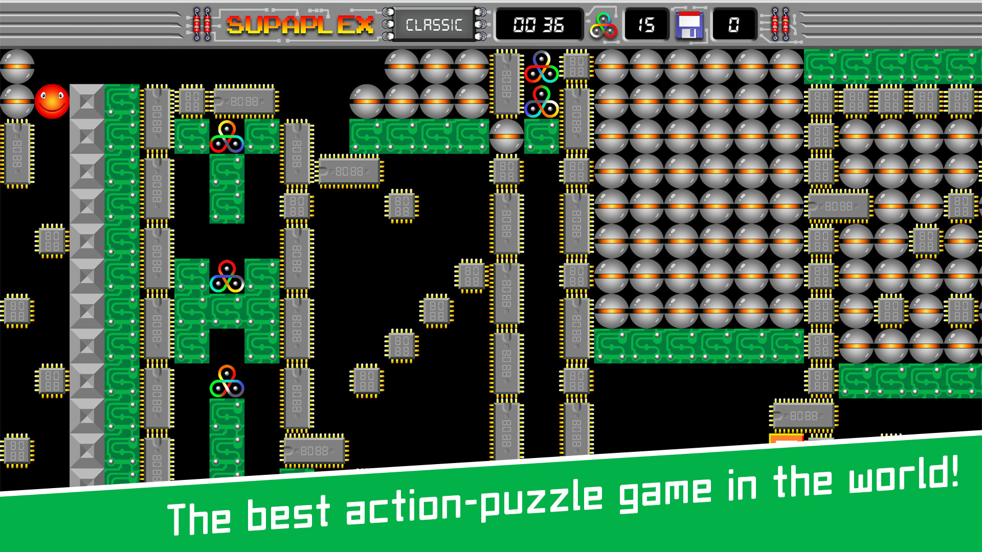 Supaplex screenshot 2