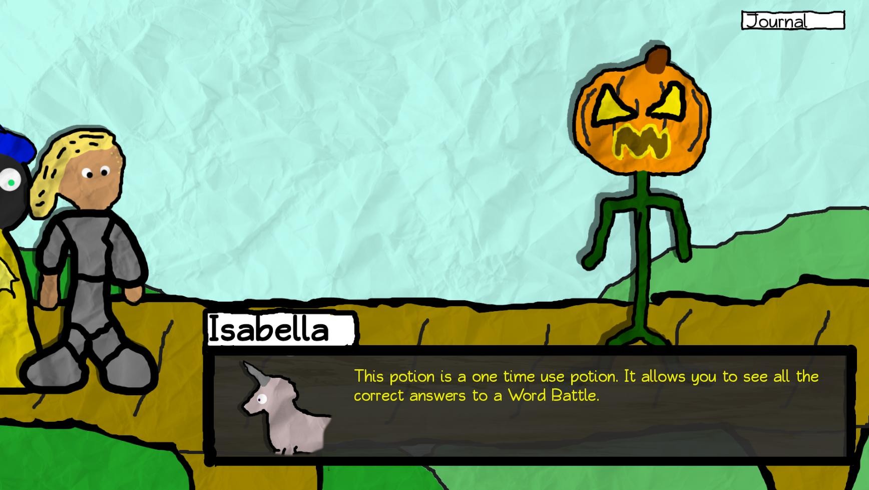 Paper Shakespeare: The Legend of Rainbow Hollow: Hint Button Helper for Professional Gamers Only screenshot 1