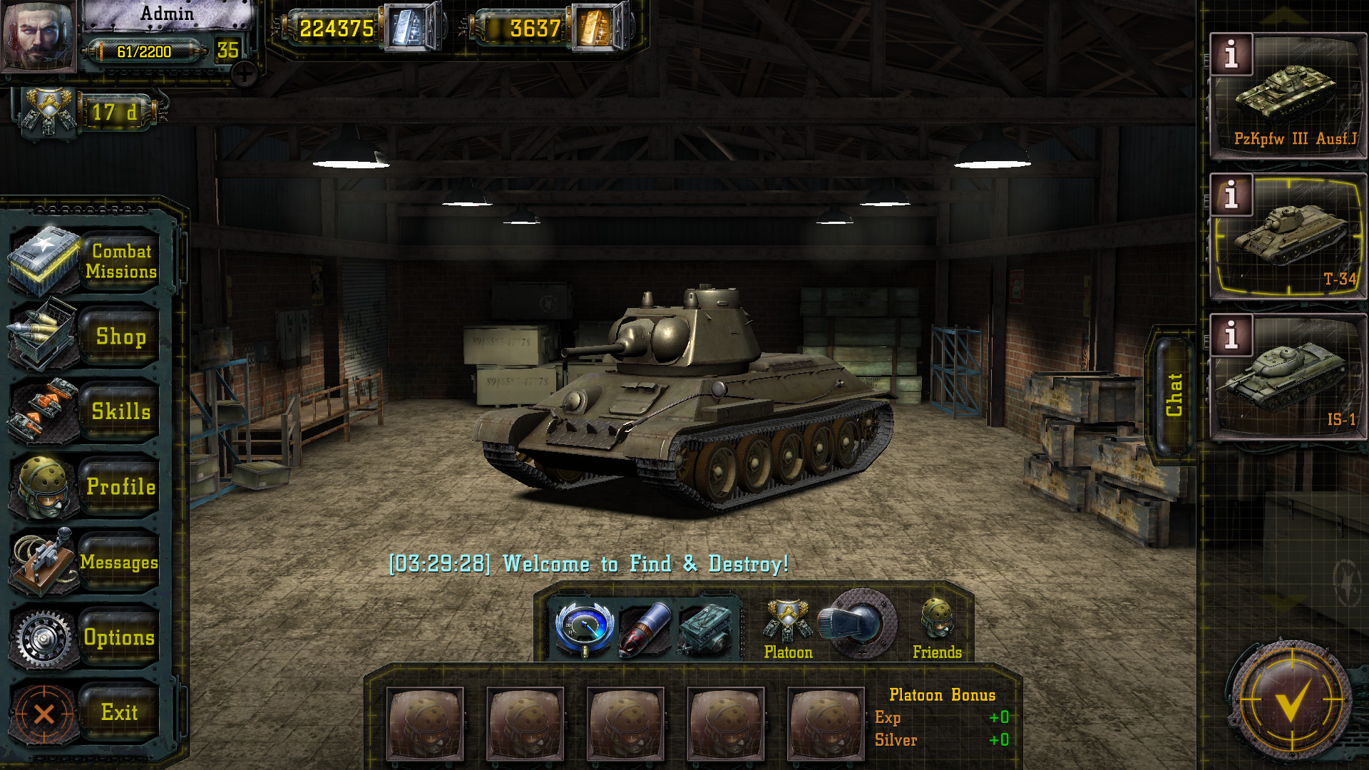Find & Destroy: Tank Strategy screenshot 1
