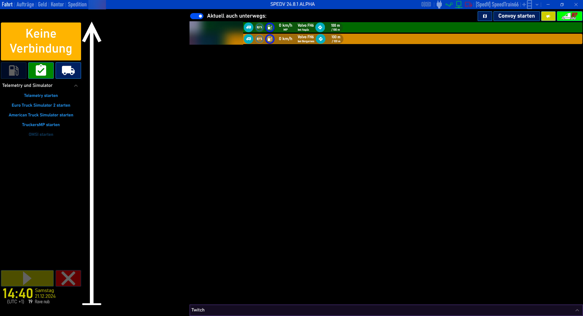 SpedV screenshot 1