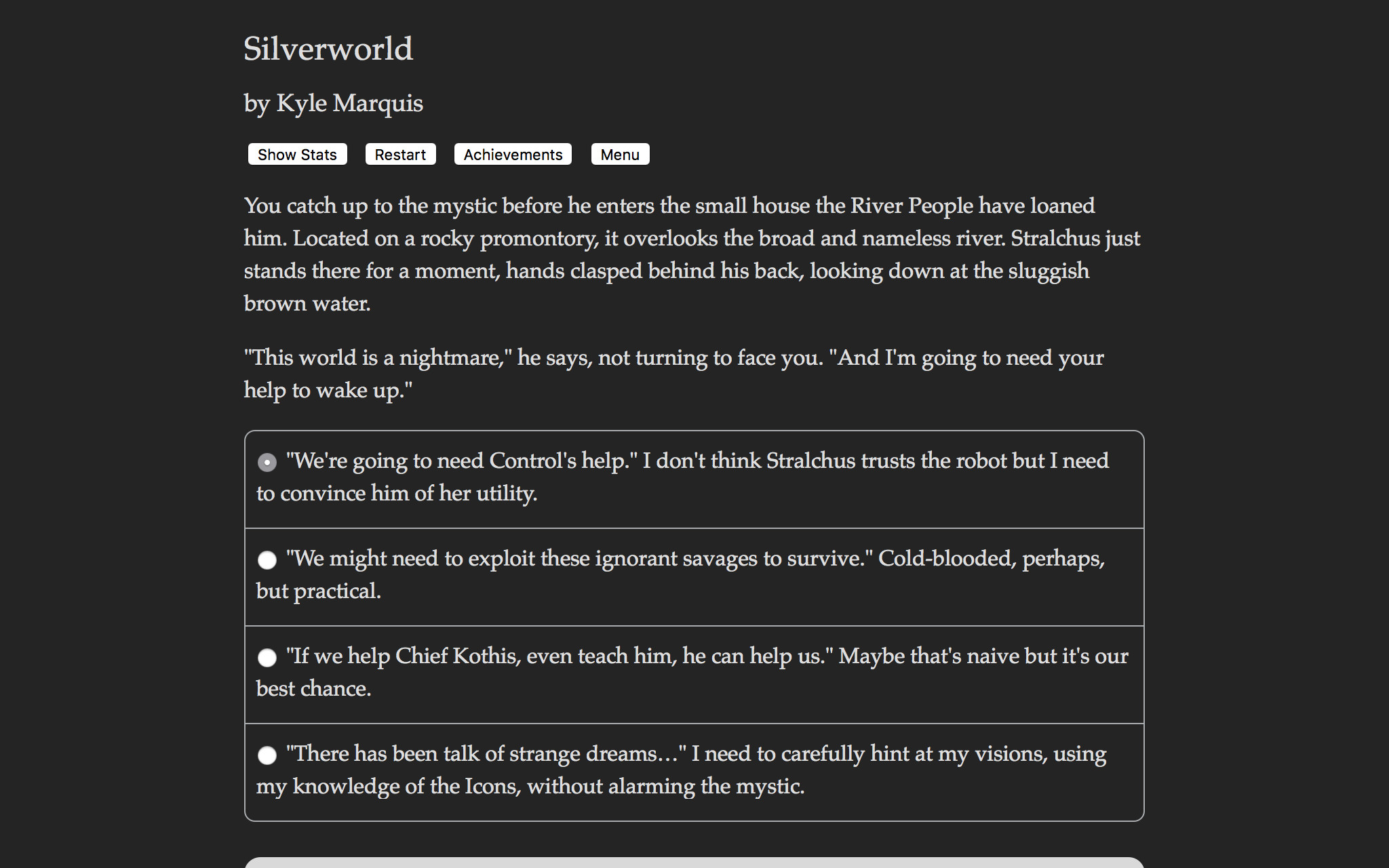 Silverworld screenshot 2