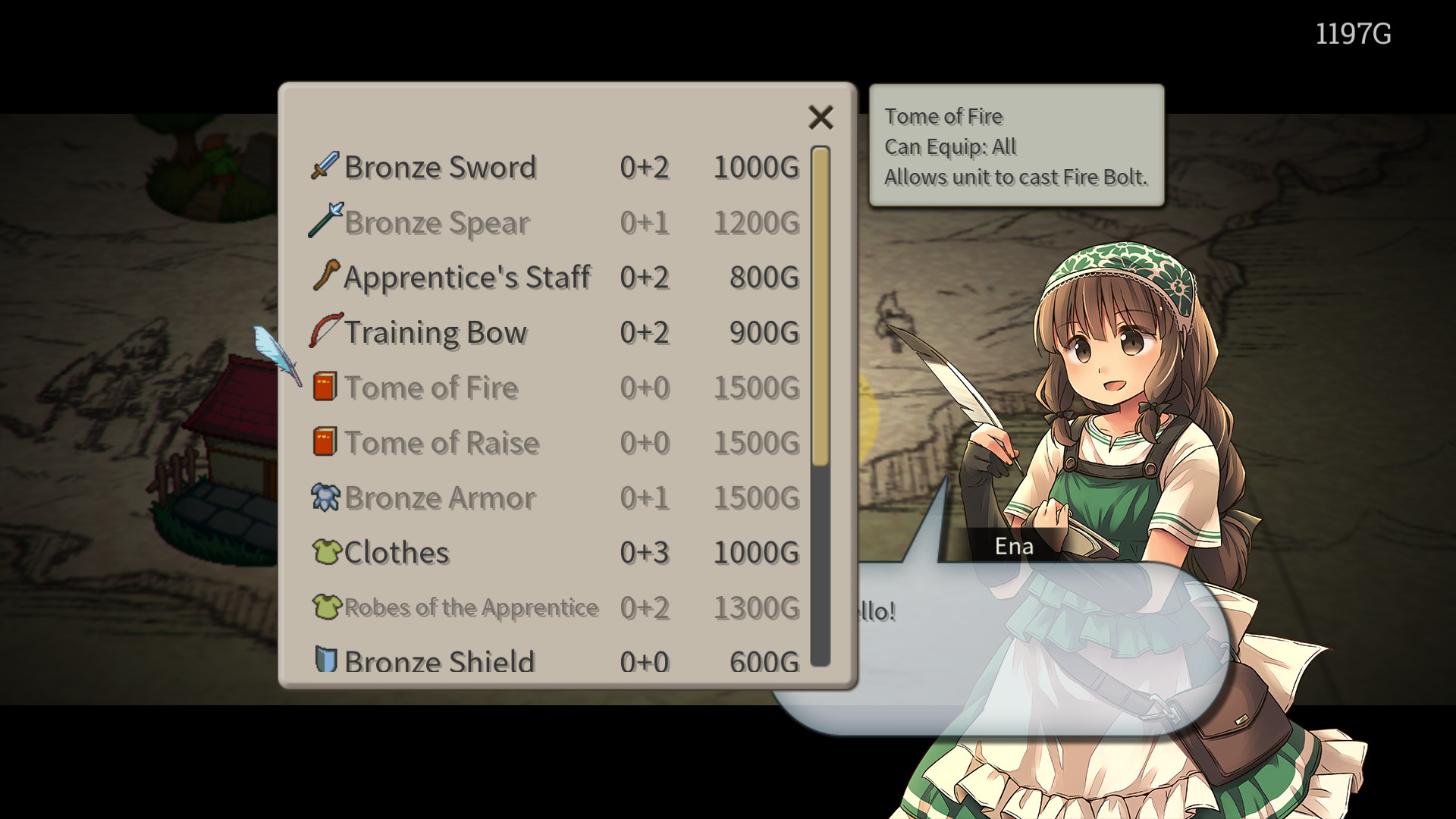 Magic Scroll Tactics screenshot 6